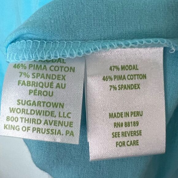 Lilly Pulitzer Blue In Lilly Loves Nantucket Lighthouse Finn Top Small - Picture 8 of 9